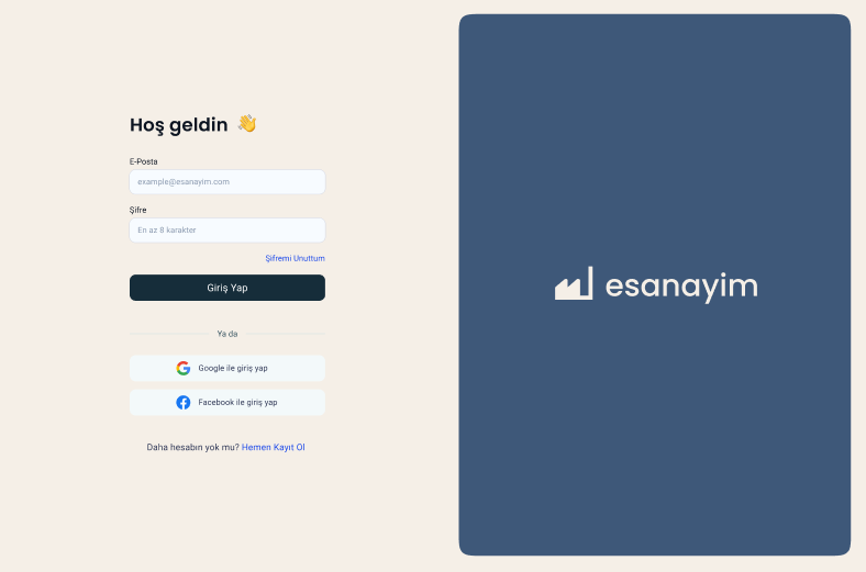 E-sanayim Screenshot